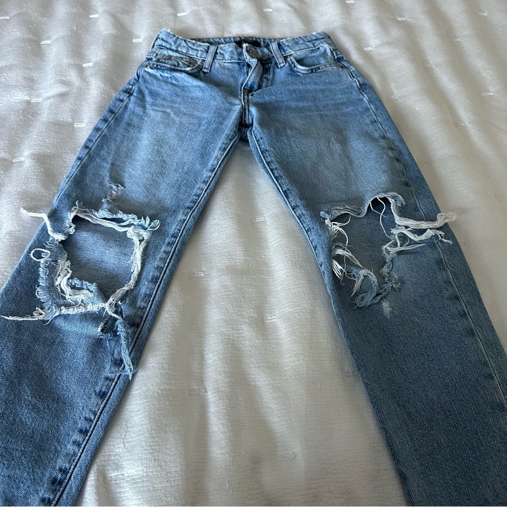 Girls Ripped Jeans